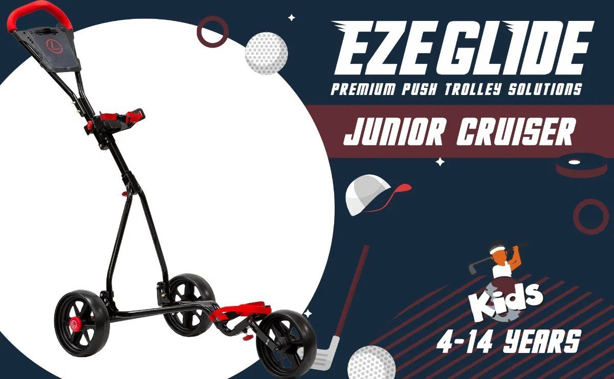 Ezeglide Junior Cruiser manuell vagn, svart