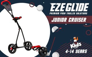 Ezeglide Junior Cruiser manuell vagn, svart