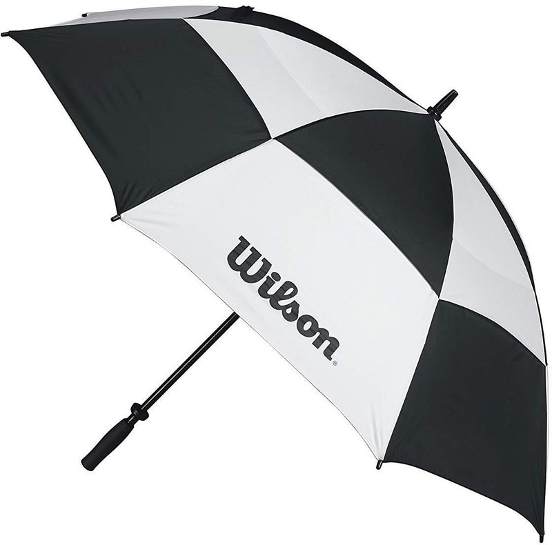 Wilson Double Canopy paraply 62", svart