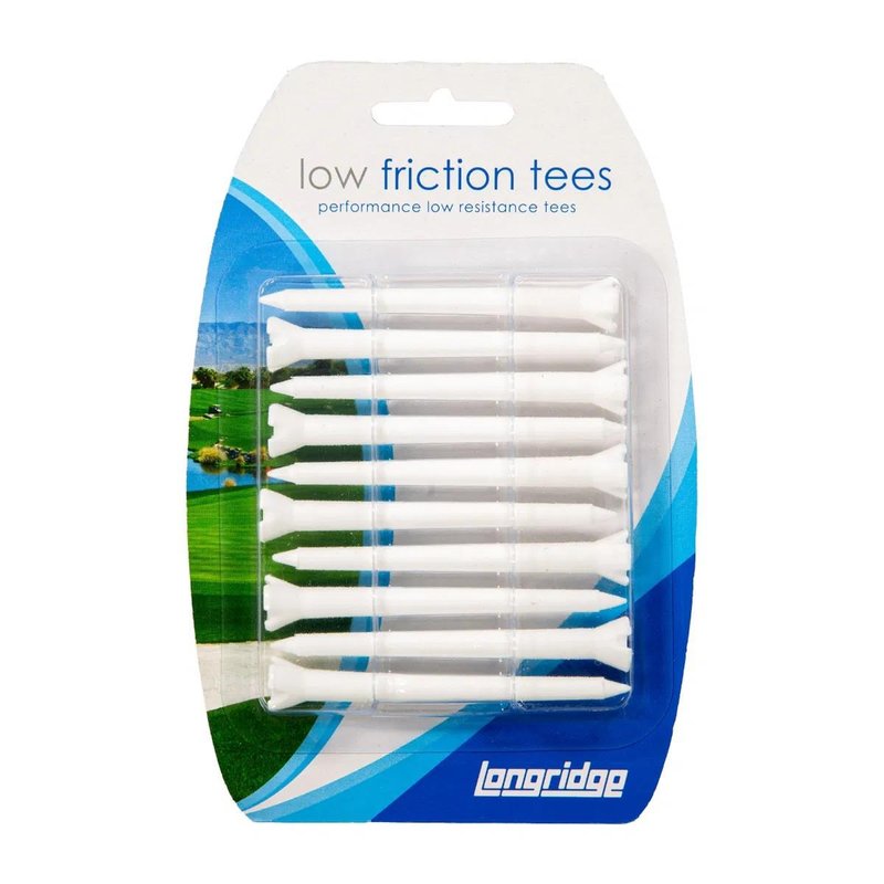 Longridge Extra Long Plastic Tee 75mm 10-pack
