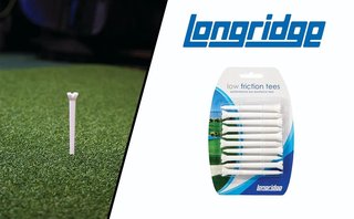 Longridge Extra Long Plastic Tee 75mm 10-pack