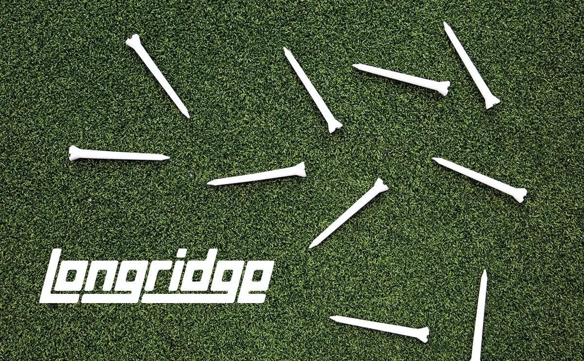 Longridge Extra Long Plastic Tee 75mm 10-pack