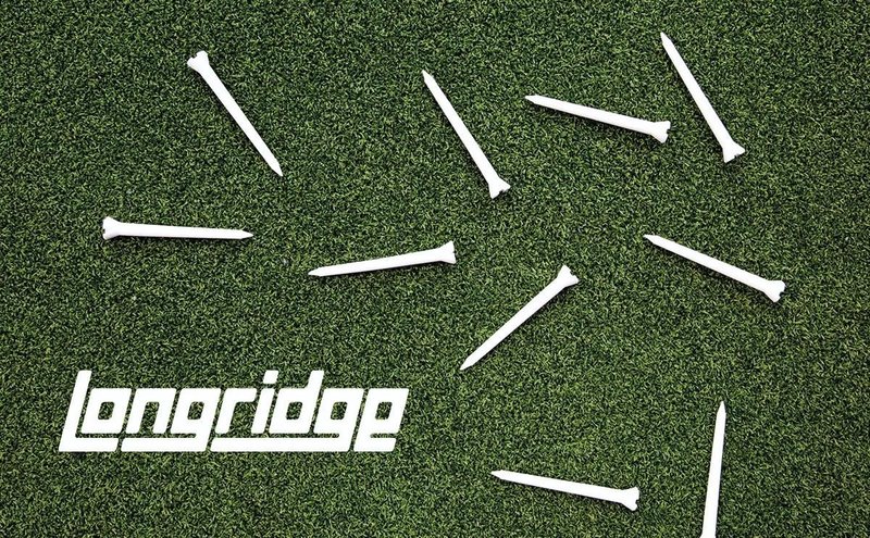 Longridge Extra Long Plastic Tee 75mm 10-pack
