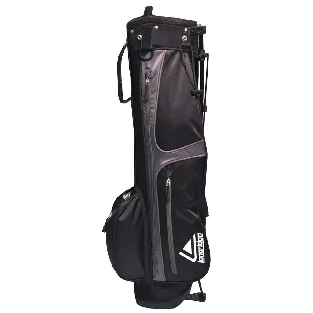 Longridge 6" Weekend stand bag, svart/silver