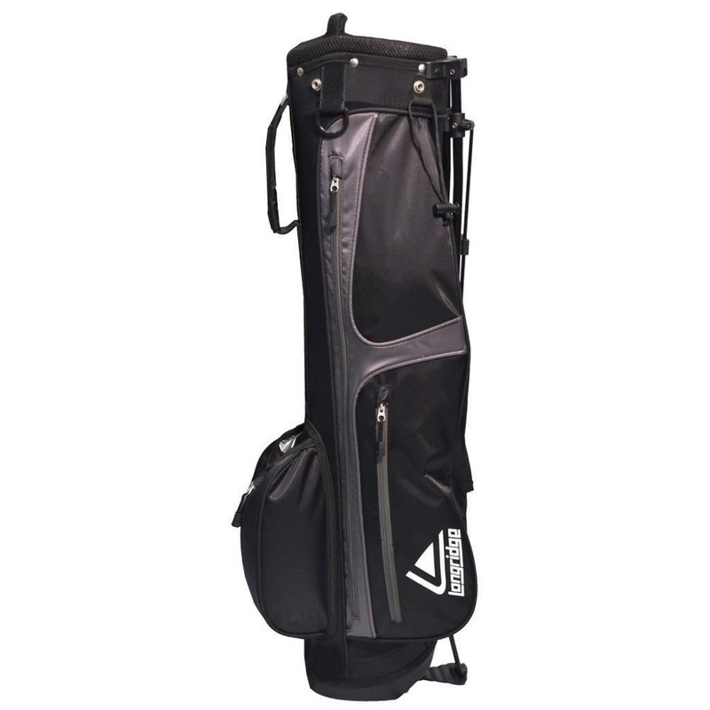 Longridge 6" Weekend stand bag, svart/silver
