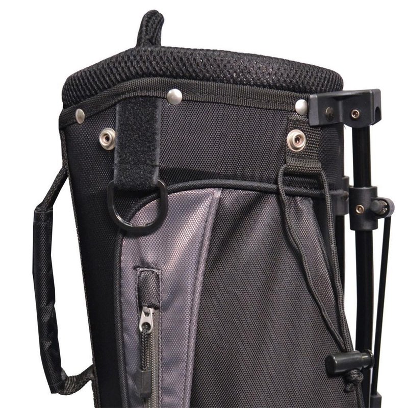 Longridge 6" Weekend stand bag, svart/silver