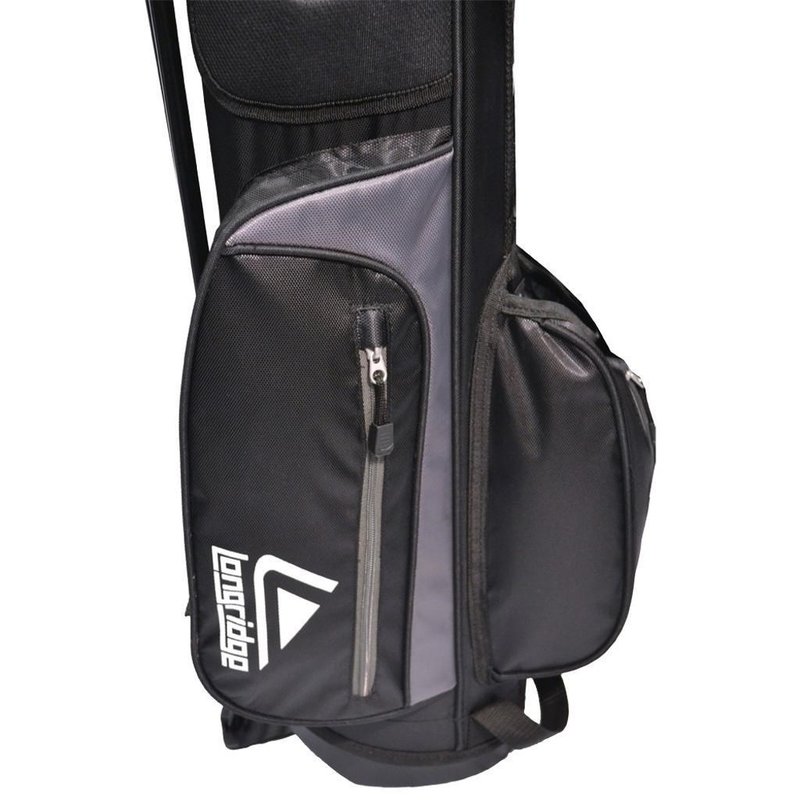 Longridge 6" Weekend stand bag, svart/silver