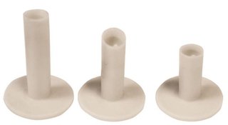 Longridge Rubber Driving Range Tees (3pcs, S, M, L) golfpinnar