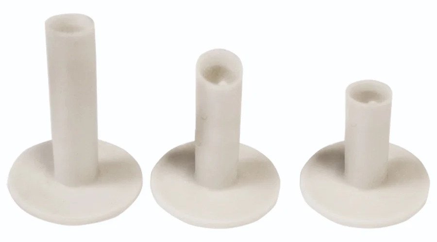Longridge Rubber Driving Range Tees (3pcs, S, M, L) golfpinnar