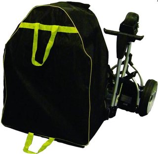 Longridge Electric Trolley Carry Bag, svart/gul