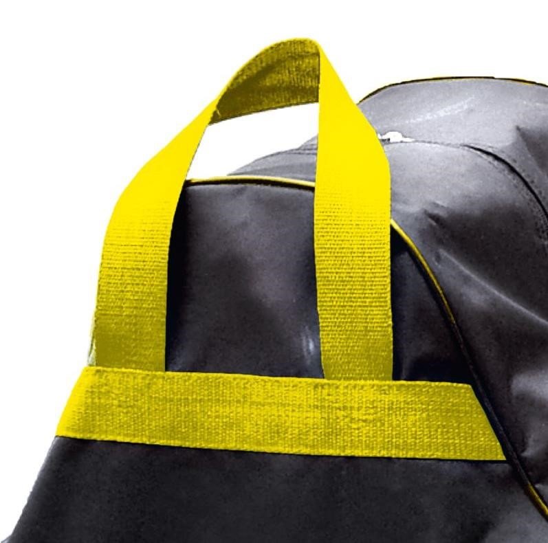 Longridge Electric Trolley Carry Bag, svart/gul