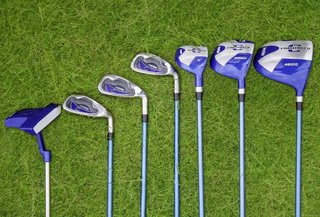 Longridge Challenger junior golfset, stål/grafit