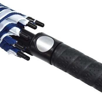 PGA Tour Windproof Double Canopy 62" paraply, vit/blå
