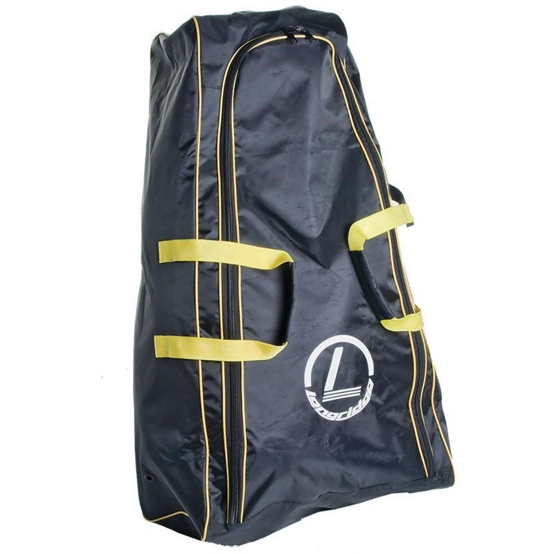 Longridge Golf Trolley Carry Bag, svart/gul