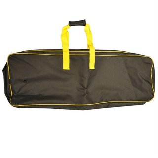 Longridge Golf Trolley Carry Bag, svart/gul