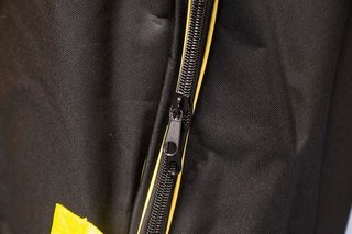 Longridge Golf Trolley Carry Bag, svart/gul