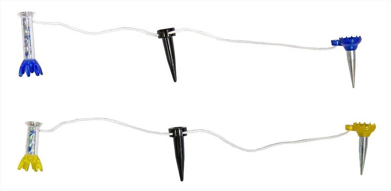 Longridge Magnetic Tees 75mm golfpinnar