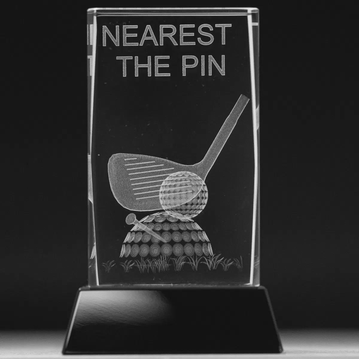 Longridge Nearest The Pin Crystal Golftrofé