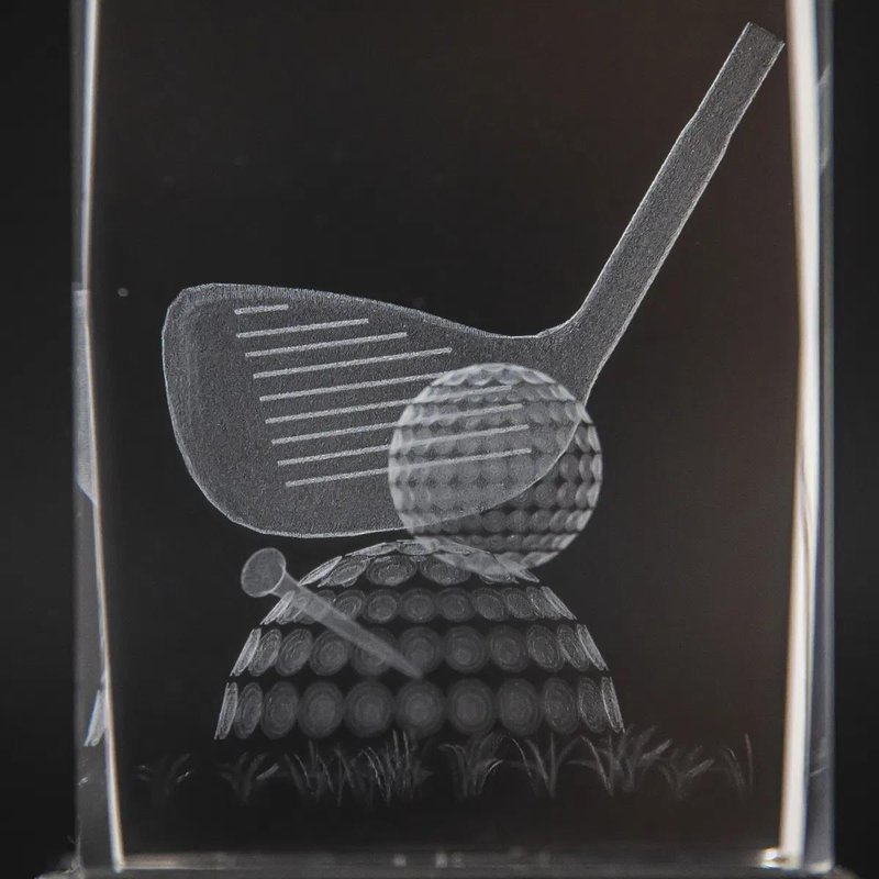 Longridge Nearest The Pin Crystal Golftrofé
