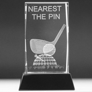 Longridge Nearest The Pin Crystal Golftrofé