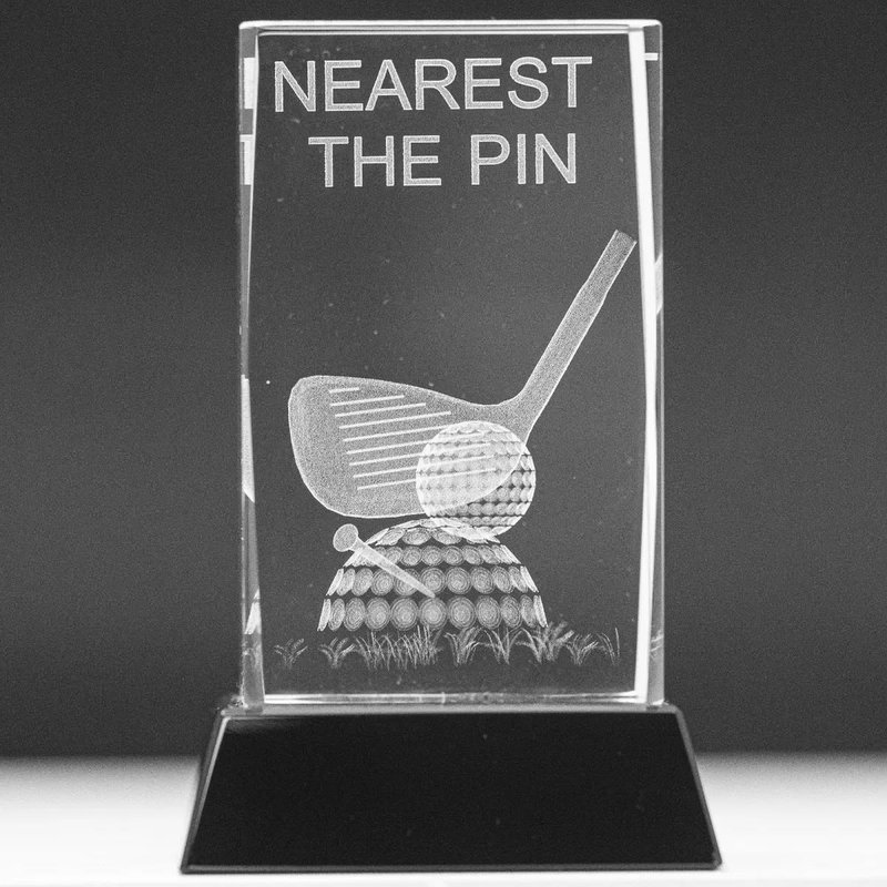 Longridge Nearest The Pin Crystal Golftrofé