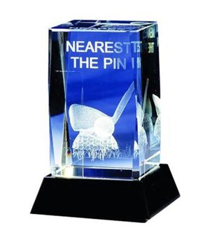 Longridge Nearest The Pin Crystal Golftrofé