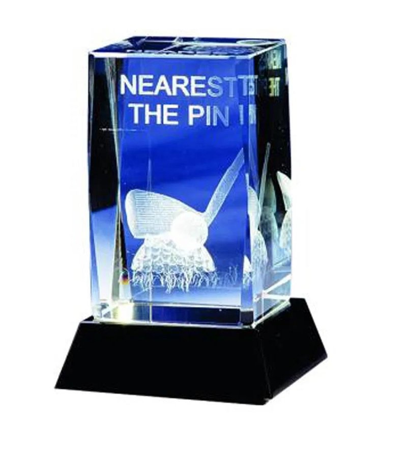 Longridge Nearest The Pin Crystal Golftrofé