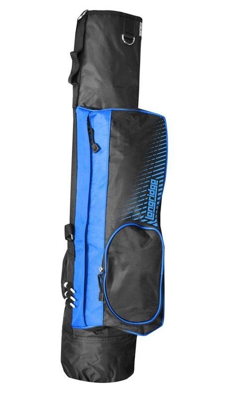 Longridge 5" pencil bag, svart/blå
