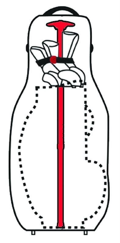 Clicgear Clicgear Bag Shaft Travel Support