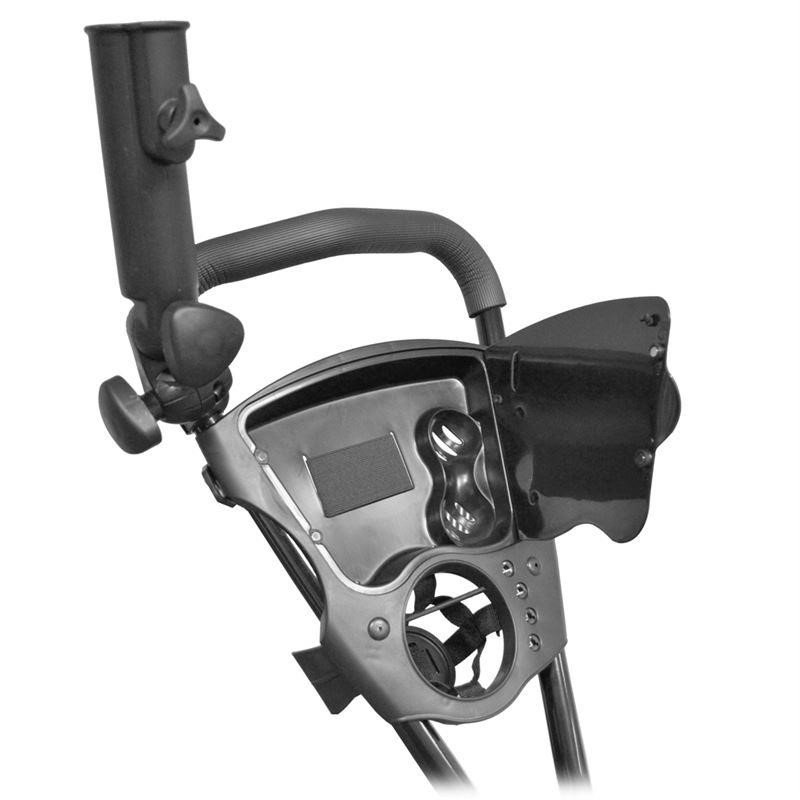 Ezeglide Smart-Fold trolley, svart