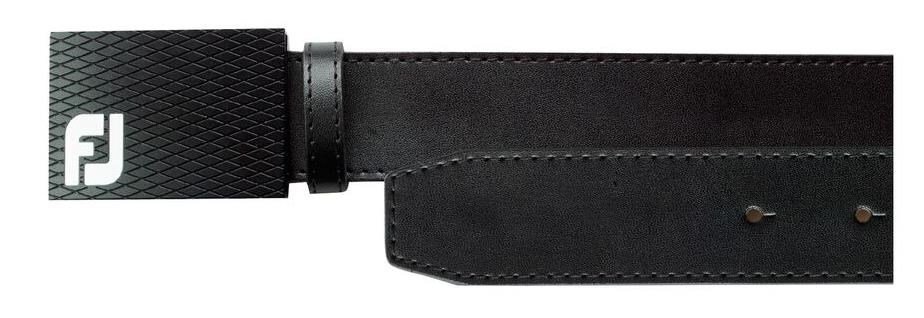 FootJoy Buckle Leather herrbälte, svart