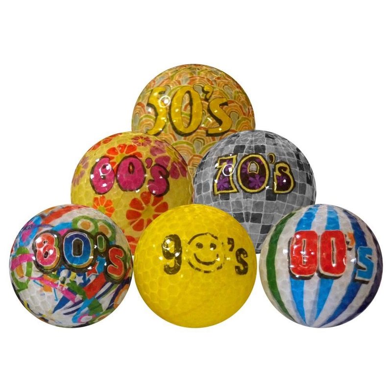 Longridge Decades golfbollar, mix