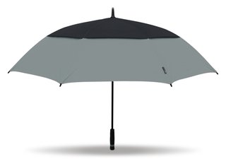 Masters Golf TourDri Colour Burst GR 64" UV paraply, storm grey/jet black