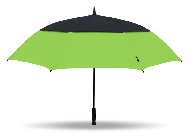 Masters Golf TourDri Colour Burst GR 64" UV paraply, lime punch/jet black