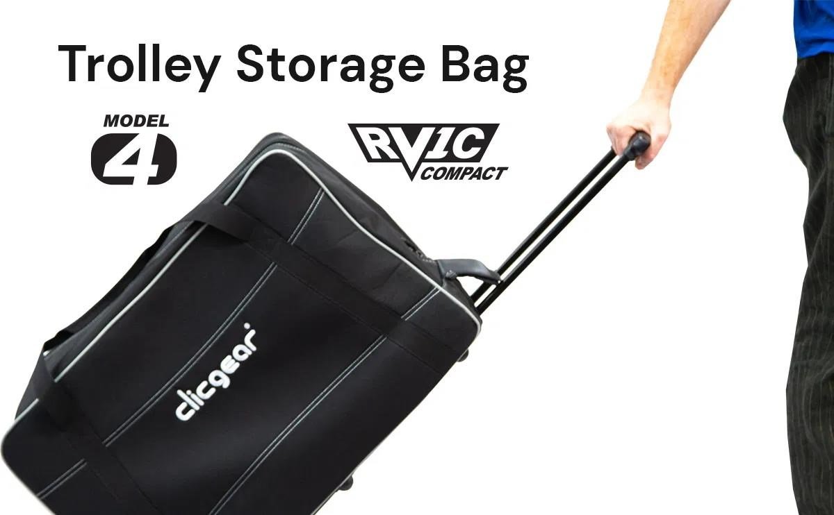 Clicgear Wheeled Travel Cover för Model4/RV1C, svart