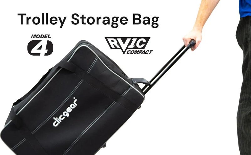 Clicgear Wheeled Travel Cover för Model4/RV1C, svart