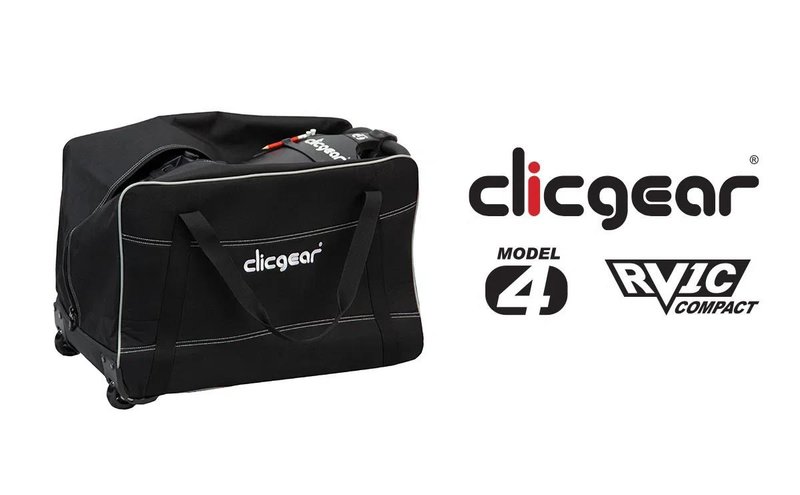 Clicgear Wheeled Travel Cover för Model4/RV1C, svart