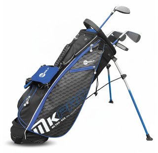 MKids Pro Junior Blue 61" (155cm/10-12Y) junior golfset, grafit, stand bag, blå