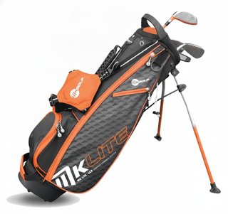MKids Lite Junior golfset, grafit, +stångbag, orange