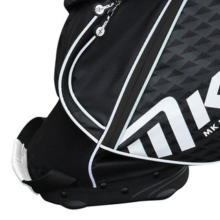MKids Pro Junior Black 65" (165cm/12-14Y) junior stand bag, svart