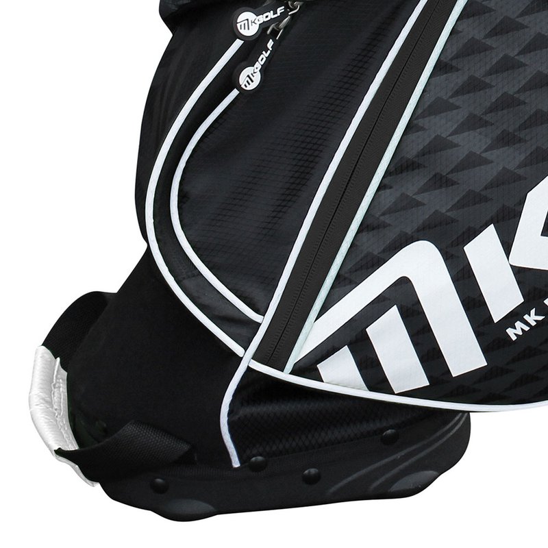 MKids Pro Junior Black 65" (165cm/12-14Y) junior stand bag, svart