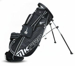 MKids Pro Junior Black 65" (165cm/12-14Y) junior stand bag, svart