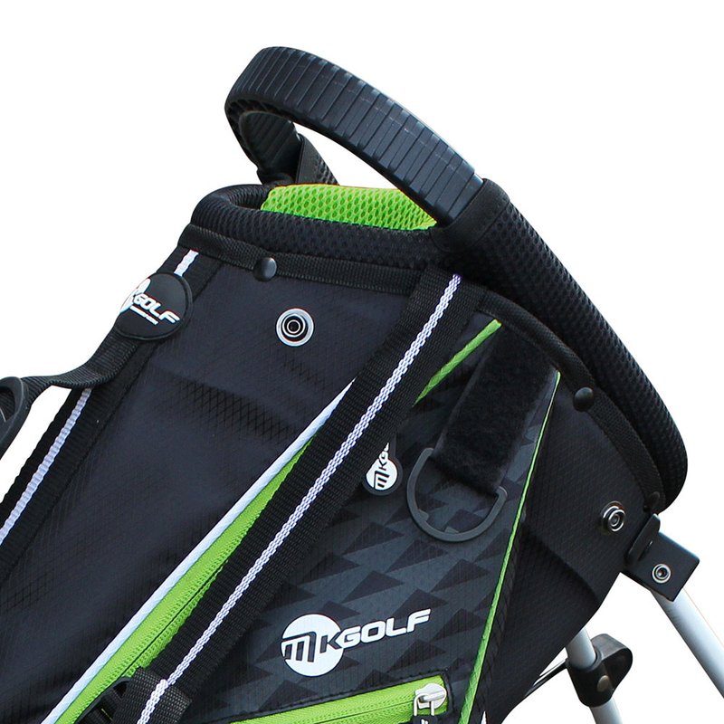 MKids Pro Junior Green 57" (145cm/9-11) stand bag, grön