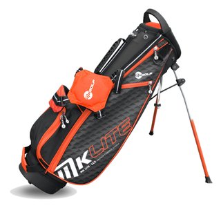 MKids Lite Junior Orange 49" (125cm/6-8Y) junior stand bag, orange