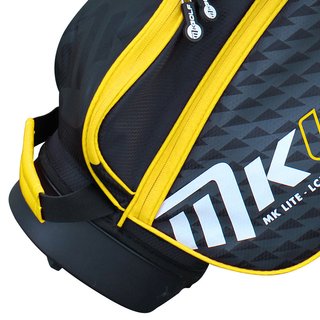 MKids Lite Junior Yellow 45" (115cm/5-7Y) junior stand bag, gul