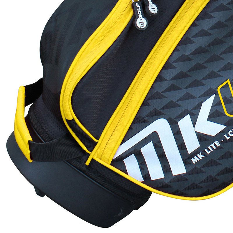 MKids Lite Junior Yellow 45" (115cm/5-7Y) junior stand bag, gul