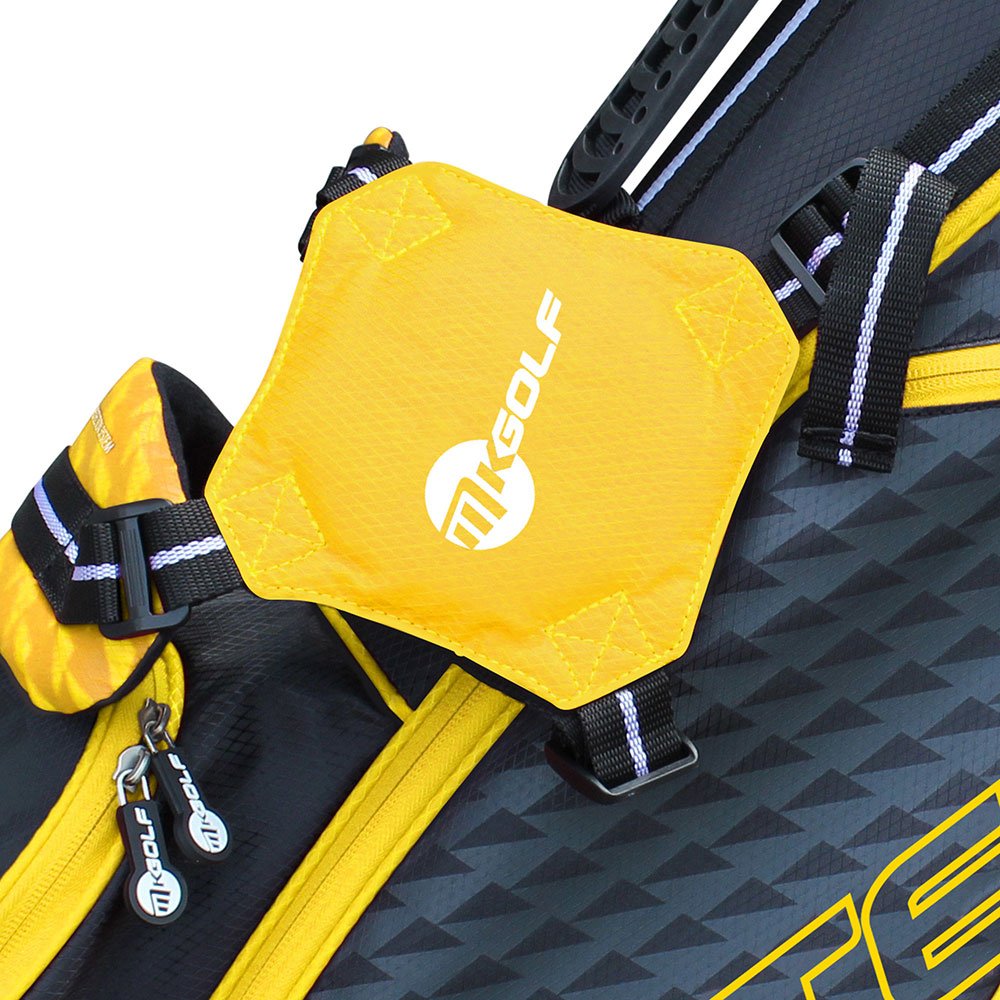 MKids Lite Junior Yellow 45" (115cm/5-7Y) junior stand bag, gul