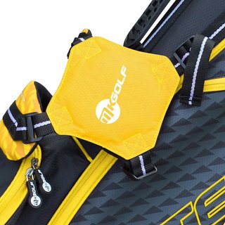 MKids Lite Junior Yellow 45" (115cm/5-7Y) junior stand bag, gul
