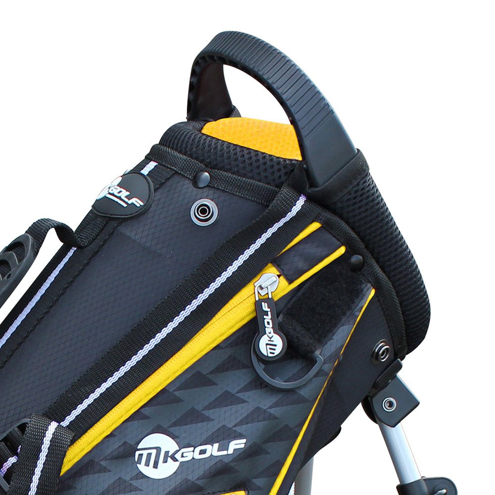 MKids Lite Junior Yellow 45" (115cm/5-7Y) junior stand bag, gul