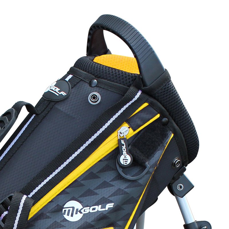MKids Lite Junior Yellow 45" (115cm/5-7Y) junior stand bag, gul